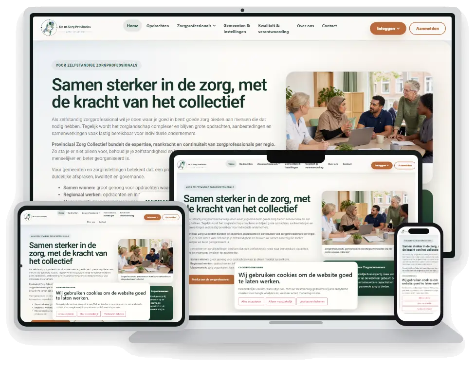 Projectpresentatie van De 12 Zorg Provincies